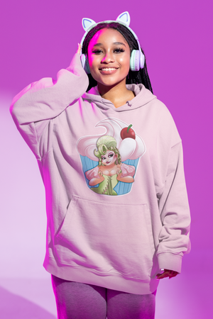 Pink best sale princess hoodie