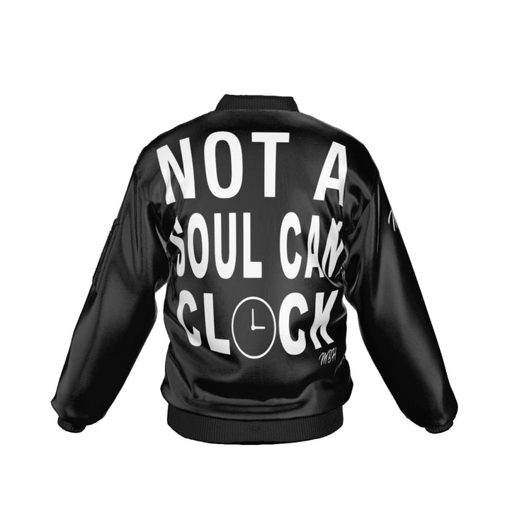 Monica Beverly Hillz - Not a Soul Can Clock. Unisex Bomber Jacket - dragqueenmerch