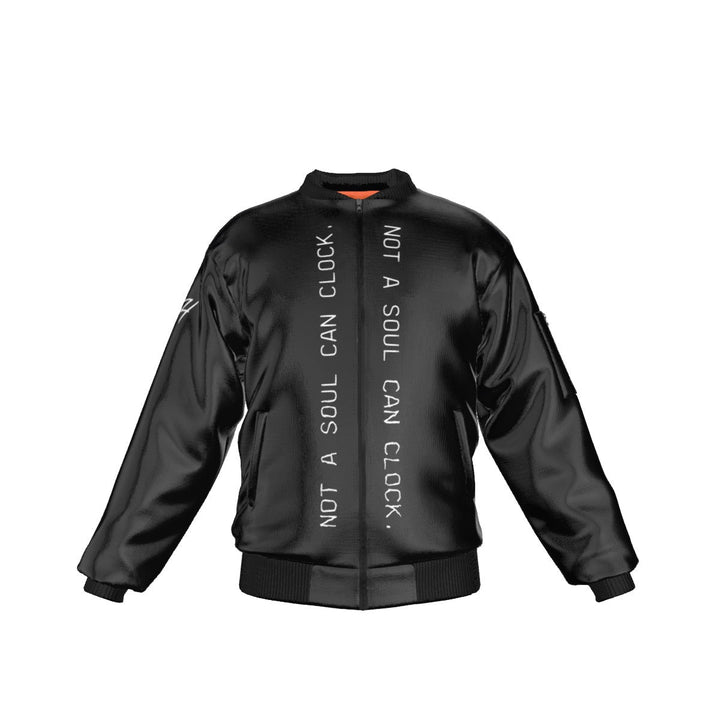 Monica Beverly Hillz - Not a Soul Can Clock. Unisex Bomber Jacket - dragqueenmerch