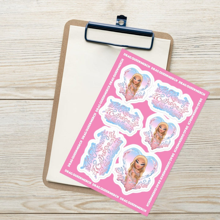 M!SS JADE SO - enTRANS Sticker Sheet - dragqueenmerch