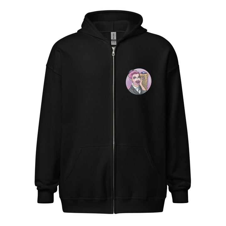 Pink Pancake - Bar Mitzvah Party Zip Hoodie - dragqueenmerch