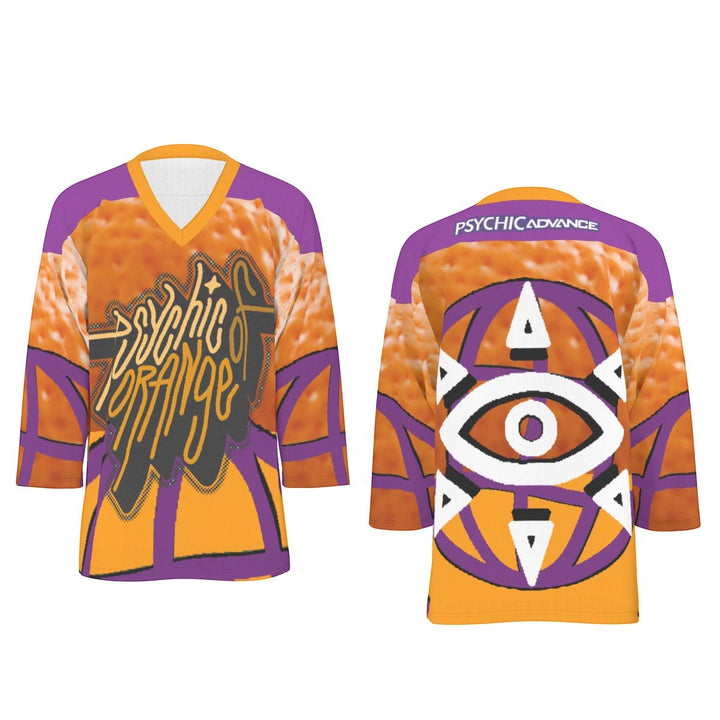 Psychic of Orange - Citrus Logo All-Over Print Ice Hockey Jersey - dragqueenmerch