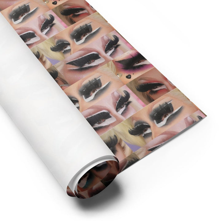 Trixie Mattel - Eyes Wrapping paper sheets - dragqueenmerch