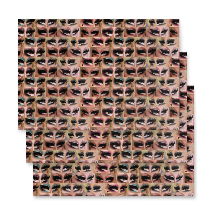 Trixie Mattel - Eyes Wrapping paper sheets - dragqueenmerch