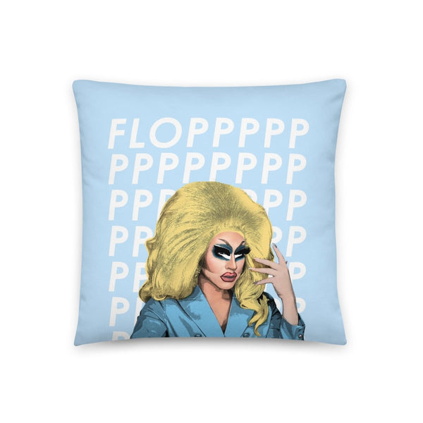 Trixie Mattel - Flop Throw Pillow - dragqueenmerch