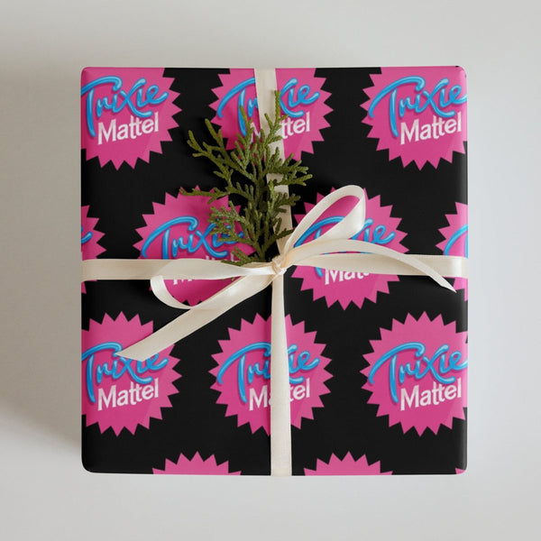 Trixie Mattel - Logo Wrapping paper sheets - dragqueenmerch