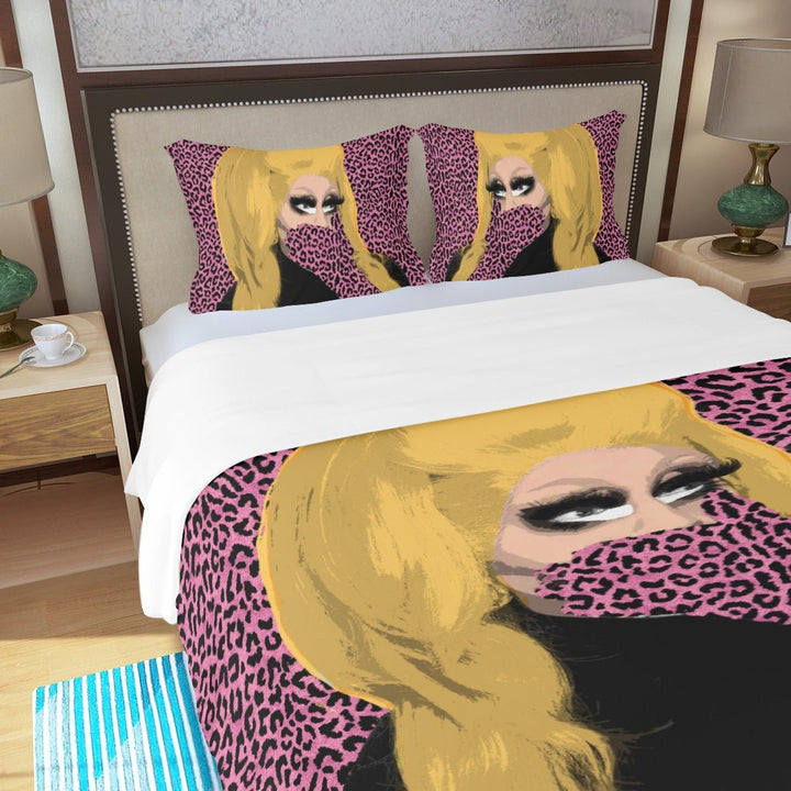 Trixie Mattel - Oh My Three Piece Duvet Cover Set - dragqueenmerch