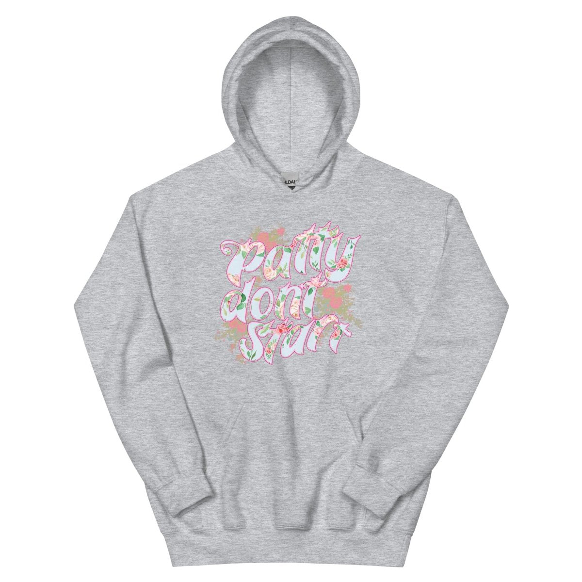 Trixie Mattel - Patty Don't Start Adult Hoodie (FLORAL) – dragqueenmerch