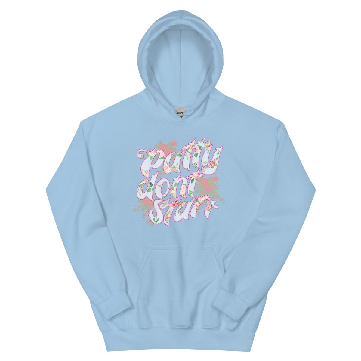 Trixie Mattel - Patty Don't Start Adult Hoodie (FLORAL) – dragqueenmerch