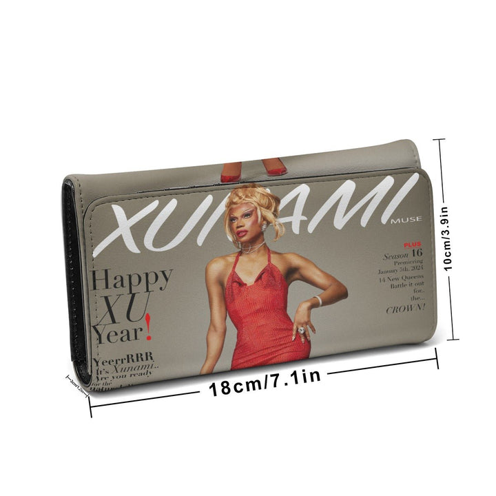 Xunami Muse - Happy Xu Year Foldable Wallet - dragqueenmerch